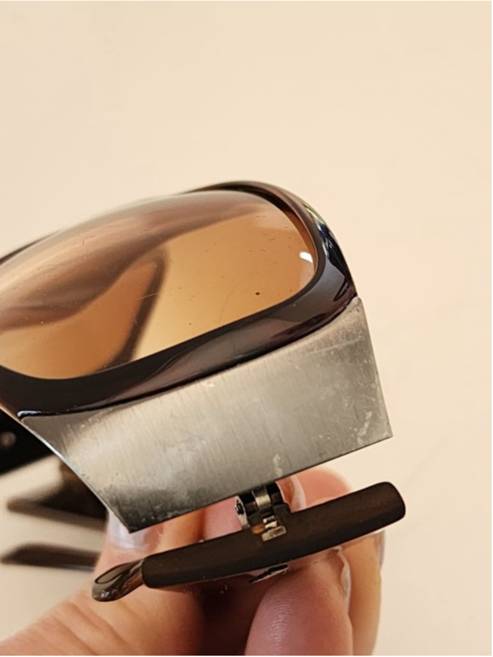 PRADA Vintage SPR07G Brown Tortoiseshell Sunglasses 61 mm 17 - Picture 13 of 13